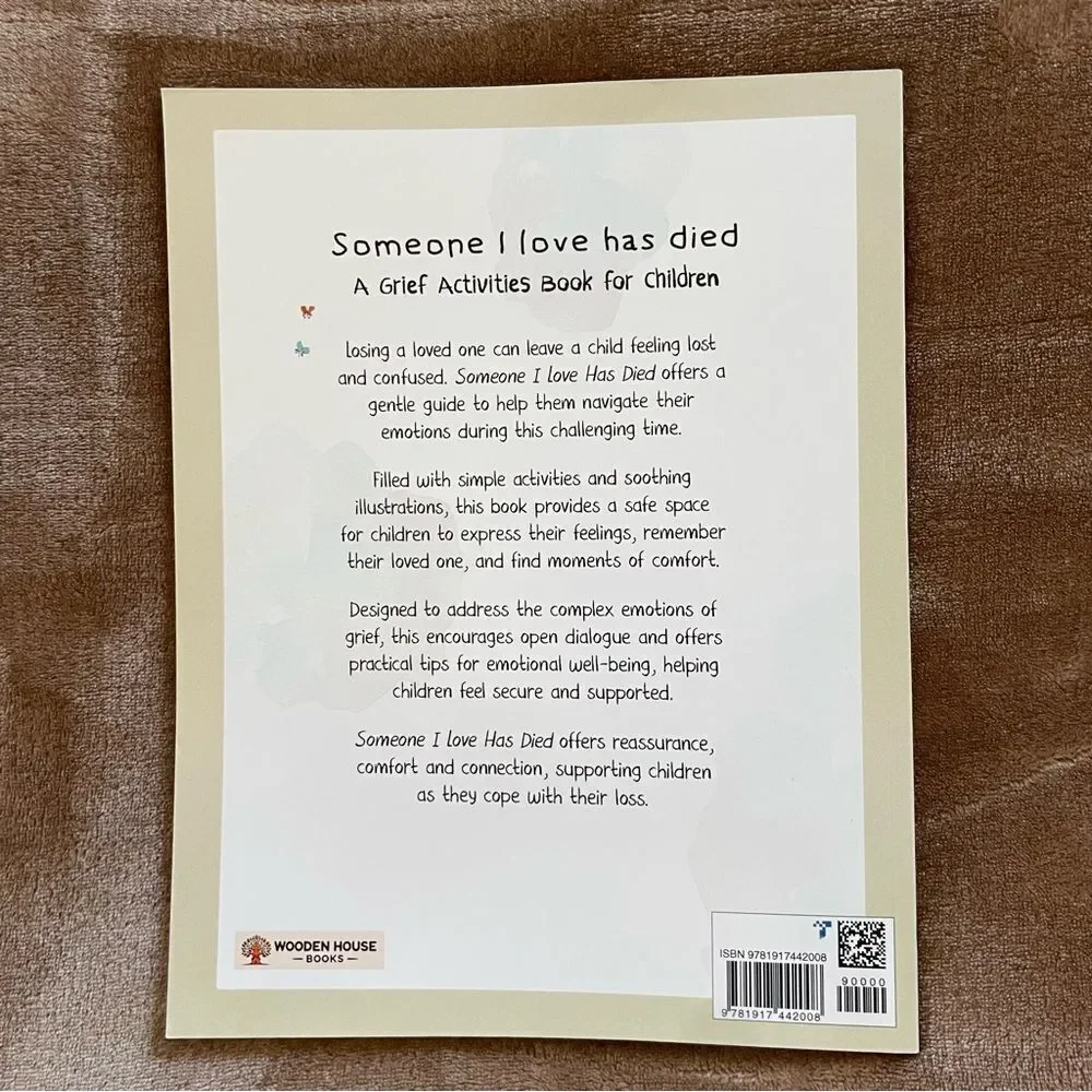Someone I love Has Died - Grief Activities Book for Children